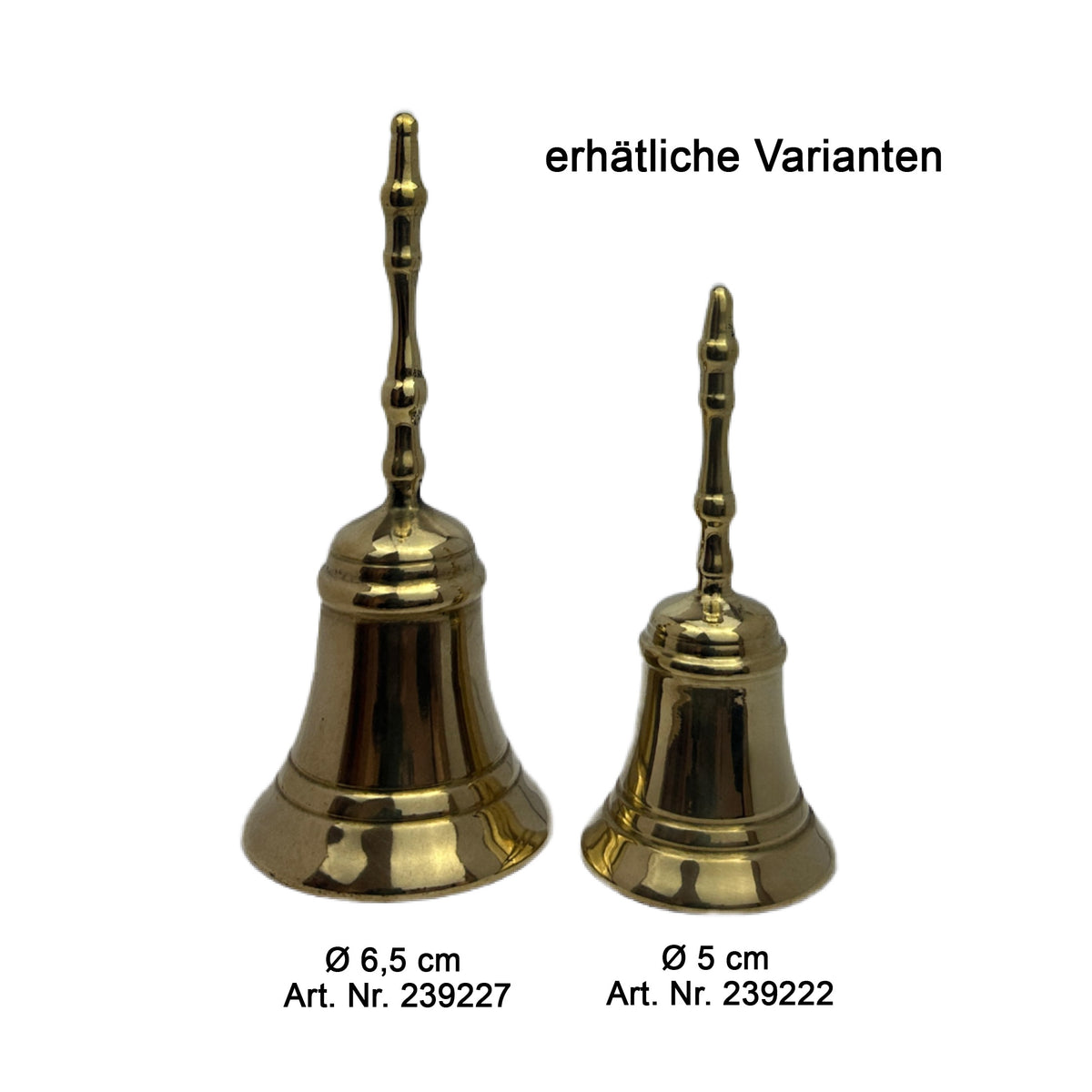 Tischglocke mit Handstiel | Gr. 5
