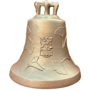 Glocke Ginkoblätter "GLAUBE LIEBE HOFFNUNG"