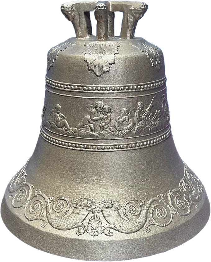  Glocke Musizierende Putten & Füllhörner