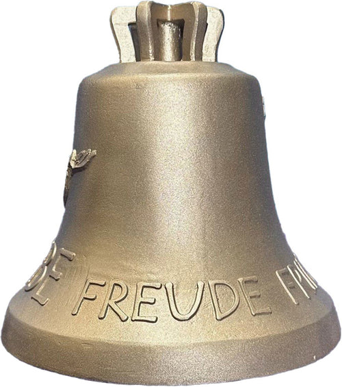 Glocke Friedenstaube "LIEBE FREUDE FRIEDEN FREIHEIT"