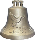 Glocke Friedenstaube "LIEBE FREUDE FRIEDEN FREIHEIT"